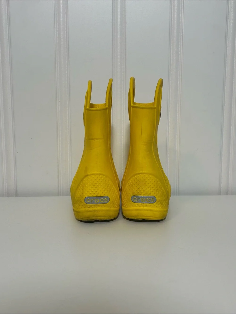 Crocs handle it Kids' Yellow Rain Boot Clog
